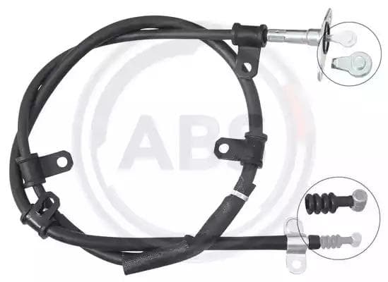 K17434 A.B.S. Трос ручного тормоза для Hyundai Terracan