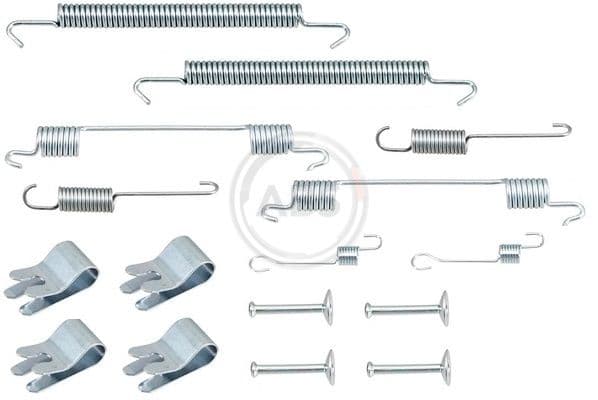 0029q A.B.S. Монтажний комплект барабанних гальмівних колодок для Land Rover Freelander