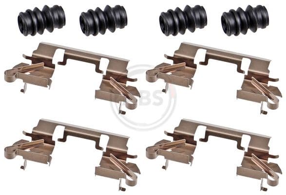 1987q A.B.S. Комплектующие дисковых тормозных колодок для Nissan Leaf