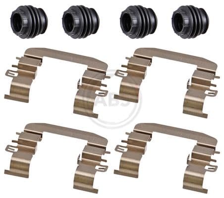 0132q A.B.S. Компоненти дискових гальмівних колодок для Hyundai Santa Fe