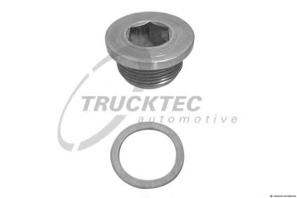 02.43.287 Trucktec Automotive Зливна пробка оливного піддону