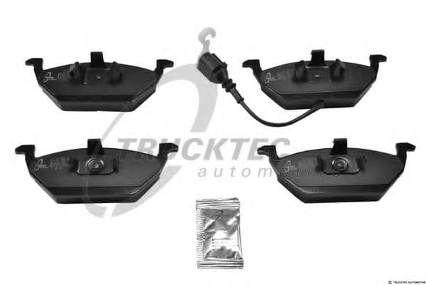 07.35.103 Trucktec Automotive Тормозные колодки