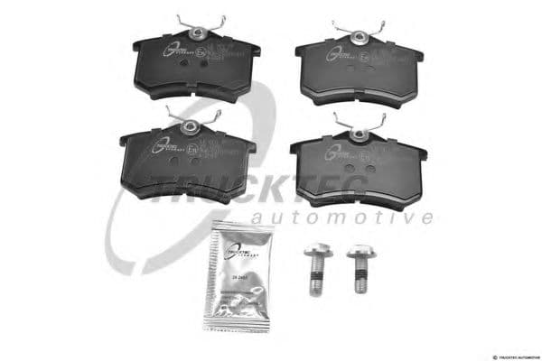 07.35.105 Trucktec Automotive Гальмівні колодки