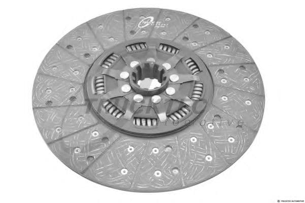 03.23.101 Trucktec Automotive Диск зчеплення