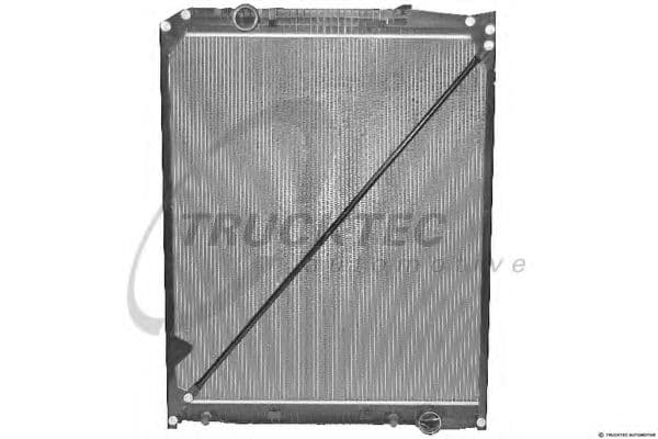 01.40.097 Trucktec Automotive Радіатор охолодження двигуна