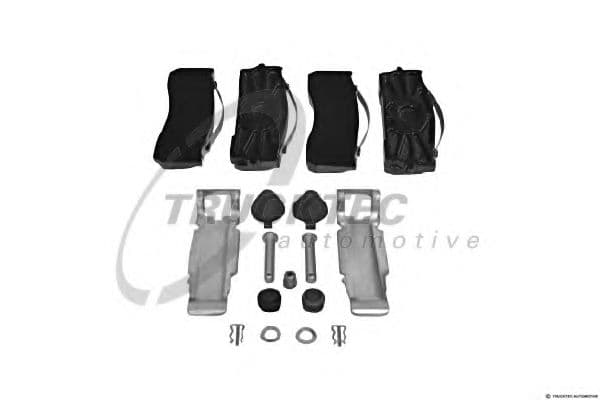 01.35.243 Trucktec Automotive Гальмівні колодки