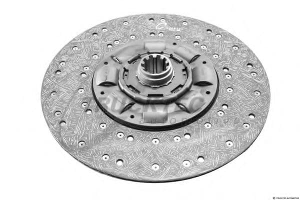 05.23.114 Trucktec Automotive Диск сцепления
