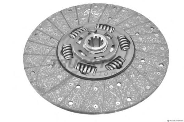 05.23.123 Trucktec Automotive Диск зчеплення