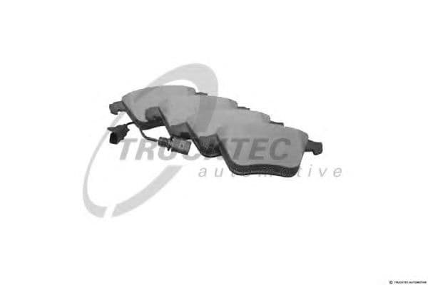 07.35.244 Trucktec Automotive Тормозные колодки