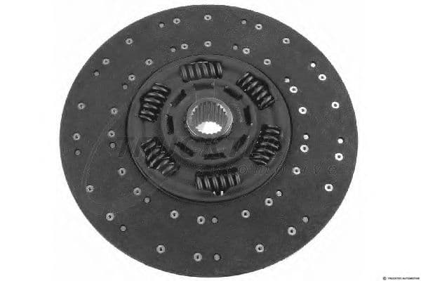 03.23.157 Trucktec Automotive Диск зчеплення