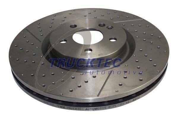 0235566 Trucktec Automotive Тормозной диск