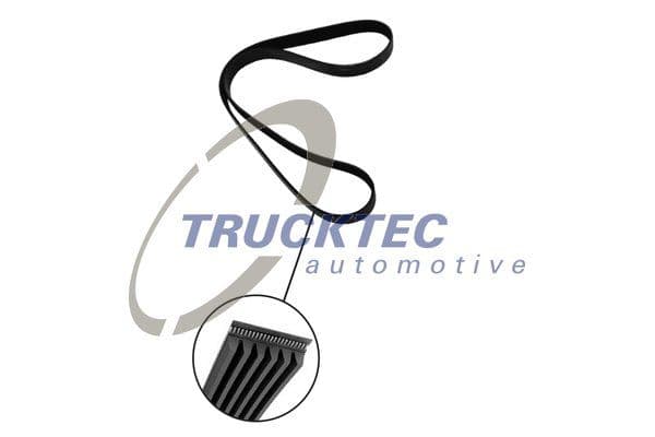 0219392 Trucktec Automotive Поліклиновий ремінь для Smart Fortwo