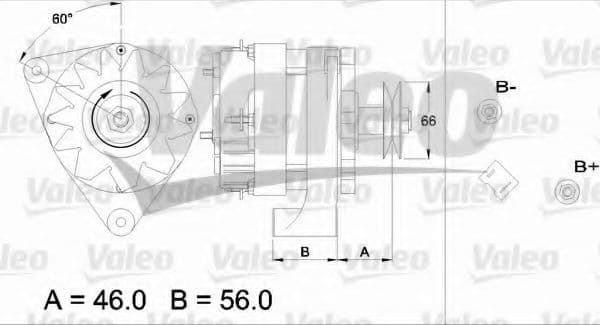 433429 Valeo Генератор