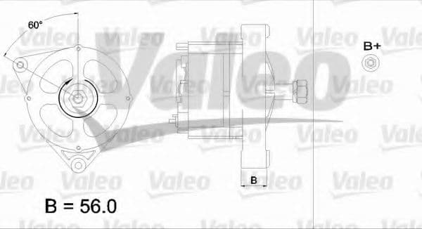 436418 Valeo Генератор