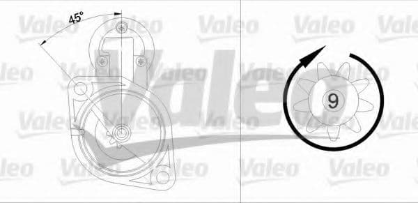 455676 Valeo Стартер