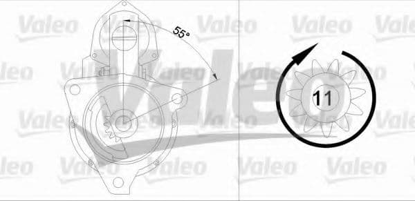 458174 Valeo Стартер