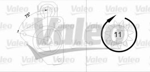 458175 Valeo Стартер