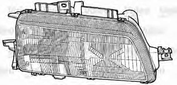 082796 Valeo Розсіювач фари