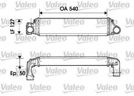 817874 Valeo Інтеркулер для BMW 3 Series