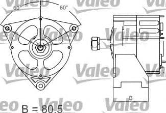 436591 Valeo Генератор