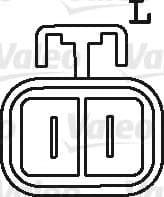 436529 Valeo Генератор для Nissan Bluebird