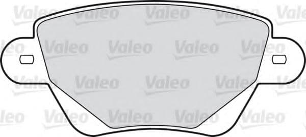 598527 Valeo Тормозные колодки