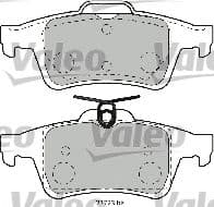 598783 Valeo Тормозные колодки