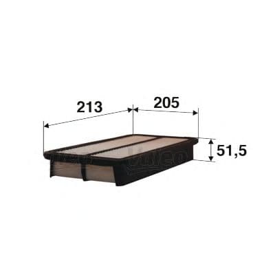 585243 Valeo Повітряний фільтр