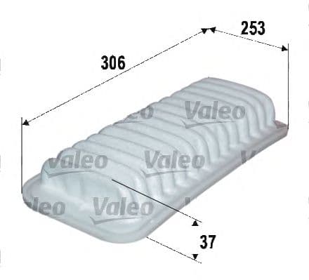 585386 Valeo Воздушный фильтр