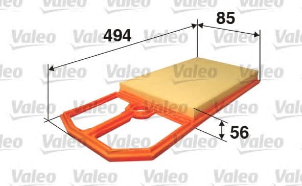 585247 Valeo Повітряний фільтр