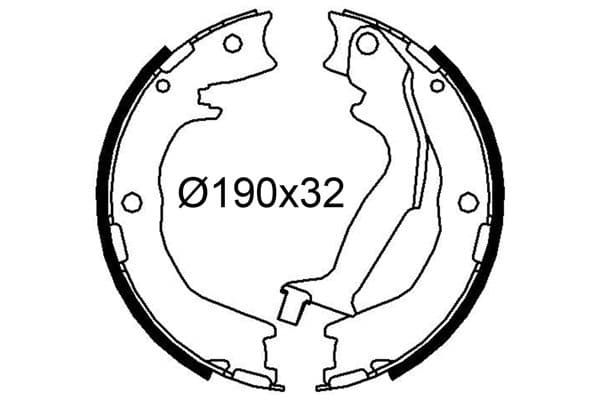 564324 Valeo Гальмівні колодки для Kia Carnival