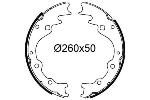 564297 Valeo Гальмівні колодки