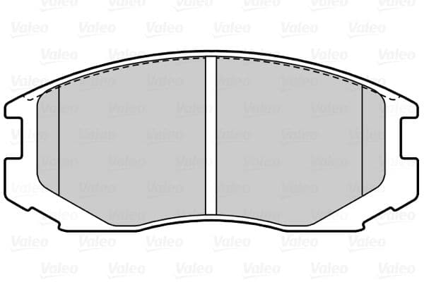 302212 Valeo Тормозные колодки