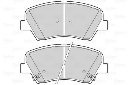 302139 Valeo Тормозные колодки