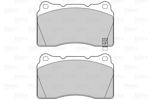 302295 Valeo Тормозные колодки