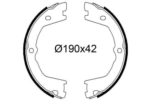 564262 Valeo Тормозные колодки