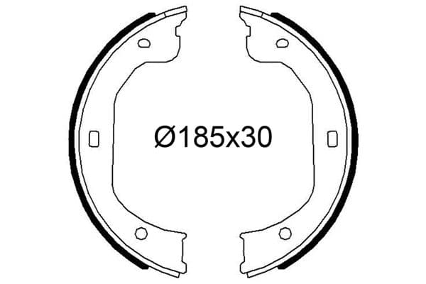 564298 Valeo Тормозные колодки для Mazda Tribute