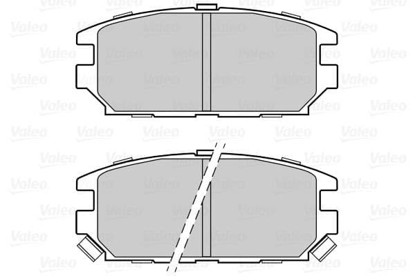 302294 Valeo Гальмівні колодки