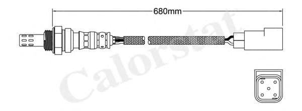 LS140048 Calorstat by Vernet Лямбда-зонд