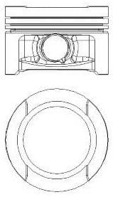 87-105900-00 Nüral Поршень двигуна
