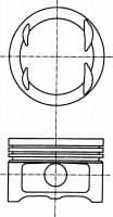 87-119000-00 Nüral Поршень двигуна