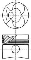 87-176700-00 Nüral Поршень двигателя