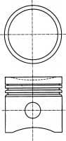 87-154400-00 Nüral Поршень двигуна