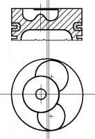87-114700-00 Nüral Поршень двигуна