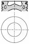 8744410700 Nüral Поршень двигуна