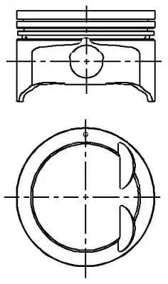 8742420000 Nüral Поршень двигуна