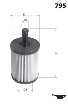 ELH4305 Mecafilter Оливний фільтр