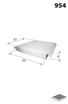 ELR7096 Mecafilter Фільтр салону