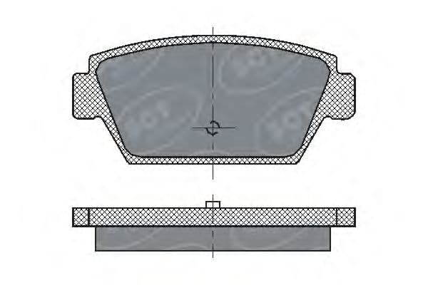 SP 192 SCT Germany Тормозные колодки