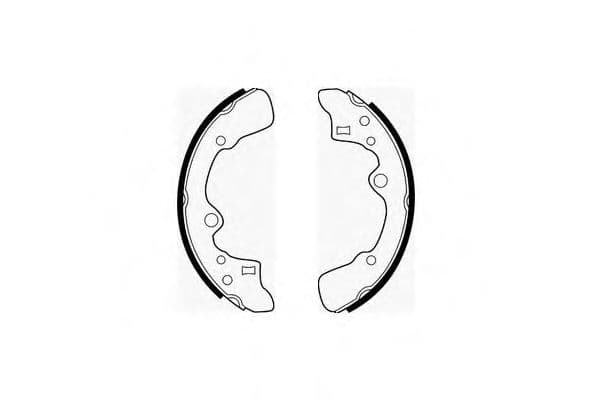 SS 509 SCT Germany Колодки ручника